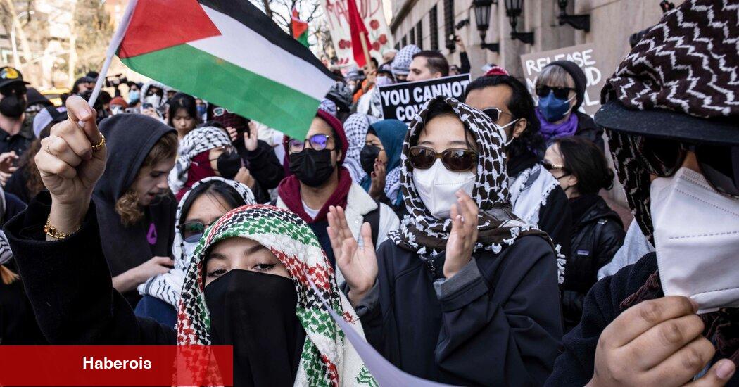 Columbia protestocularını soruşturma emirleri, Adalet Bölümünde alarm verdi.