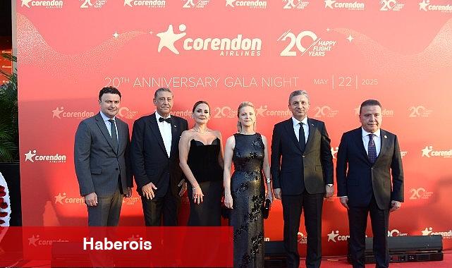Corendon Airlines 20. Yılını Görkemli Bir Gala Gecesi'yle Kutladı