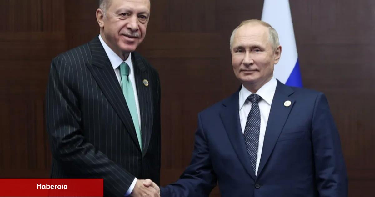 Cumhurbaşkanı Erdoğan Putin'le görüştü