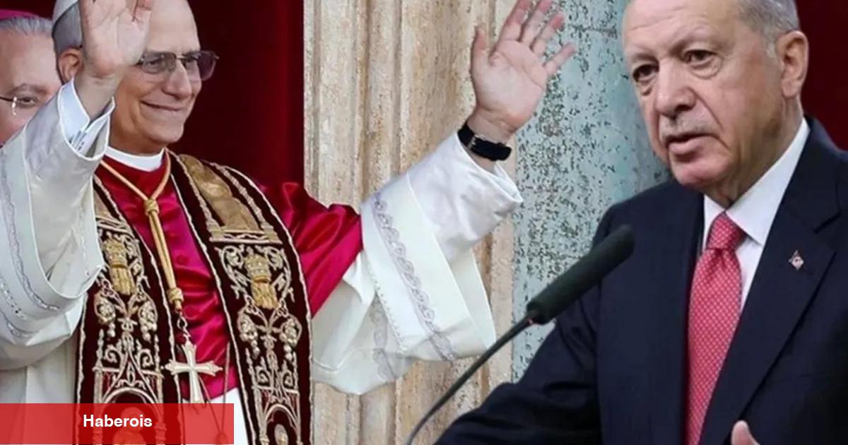 Cumhurbaşkanı Erdoğan'dan Papa 14. Leo'ya tebrik mektubu