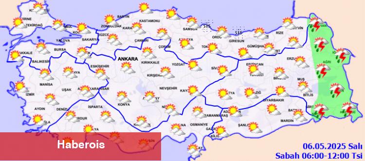 Doğu ve iç kesitlerde yağmur alarmı! Şemsiyeler hazır mı?