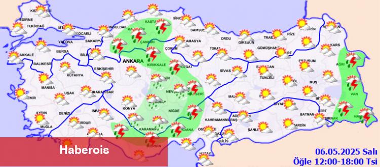 Doğu ve iç kesitlerde yağmur alarmı! Şemsiyeler hazır mı?