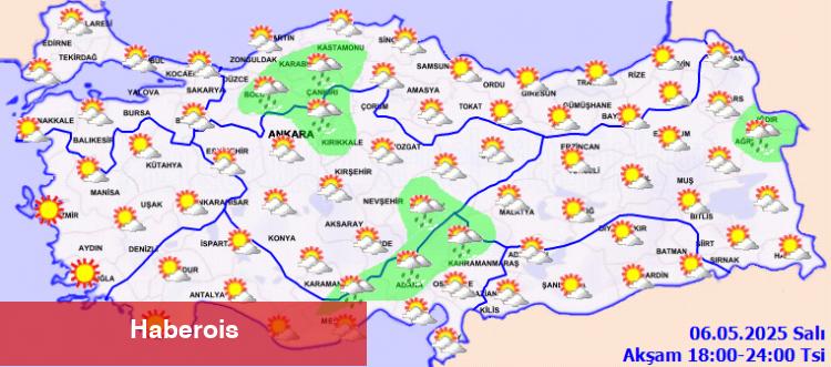 Doğu ve iç kesitlerde yağmur alarmı! Şemsiyeler hazır mı?