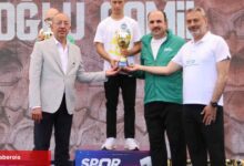 DOSD’un özel çocukları umuda, Muhammed Eren rekora koştu