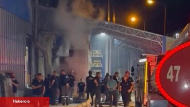 Düzce'de fabrikada yangın çıktı! Can kaybı yok!