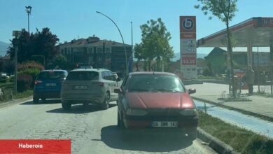 Düzce'de ters yönde ilerleyen sürücüye ceza