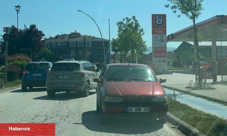 Düzce'de ters yönde ilerleyen sürücüye ceza