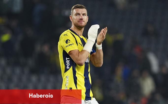 Edin Dzeko, Fenerbahçe'ye veda etti!