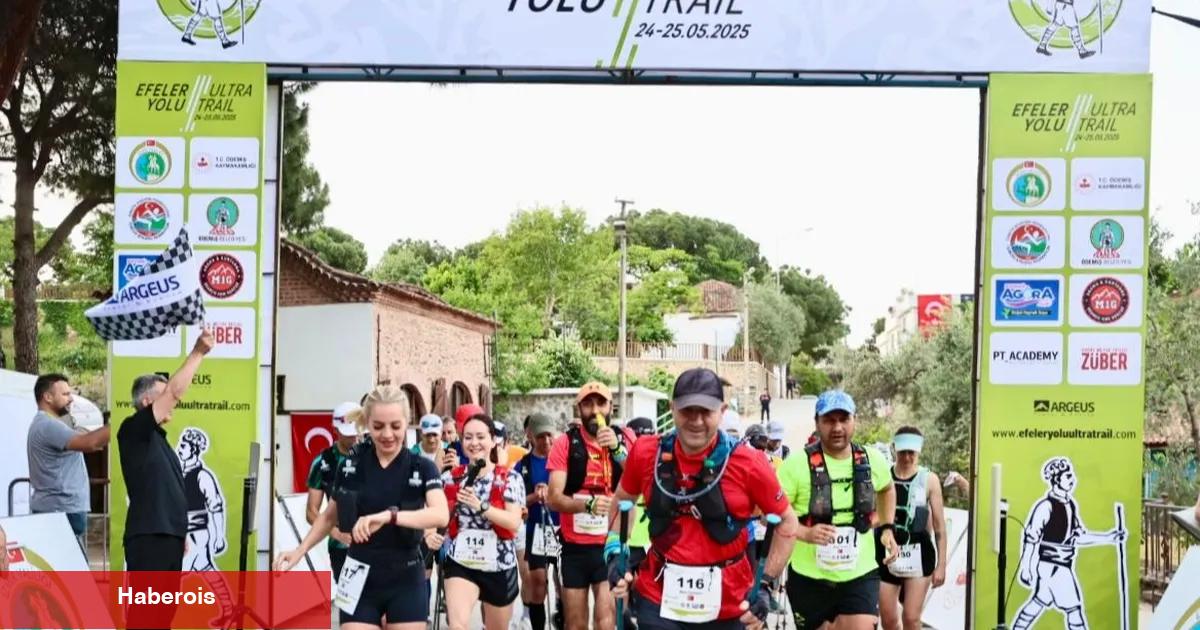 Efeler Yolu Ultra Trail'de start verildi