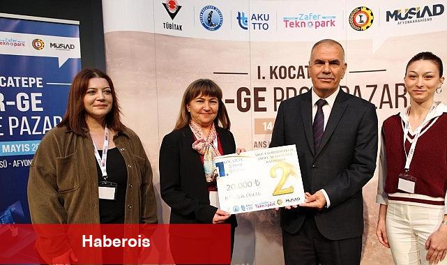 Egeli bilim takımı 'I. Kocatepe Ar-Ge Proje Pazarı'ndan mükafatla döndü