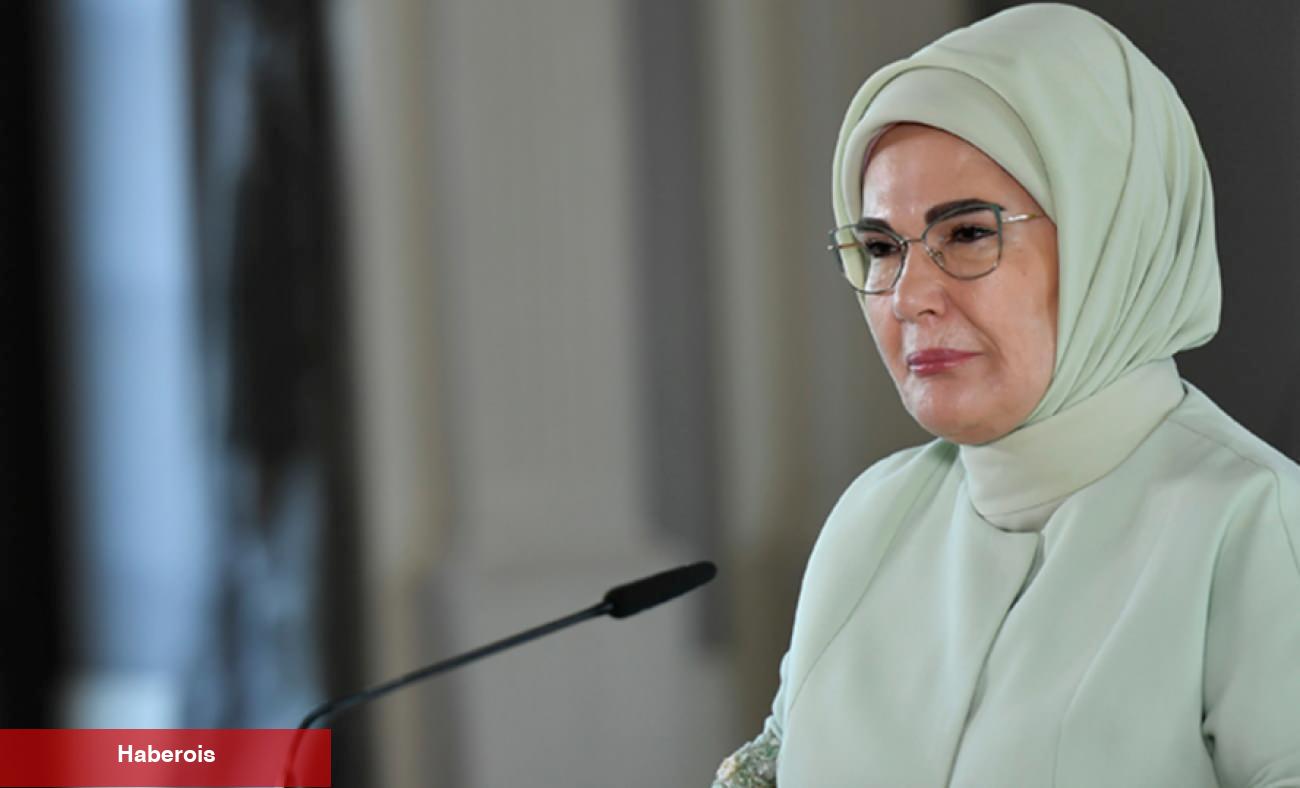Emine Erdoğan Şeyha Fatima Bint Mubarak ile çocuk meskenleri sitesinine ziyarette bulundu