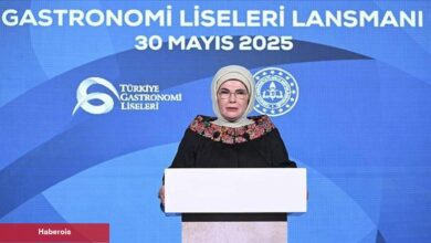 Emine Erdoğan Türkiye Gastronomi Liseleri Projesi'nin tanıtımına katıldı