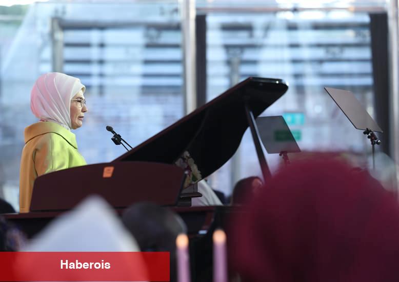 Emine Erdoğan 'Uluslararası Aile Forumu'nun gala yemeğine katıldı