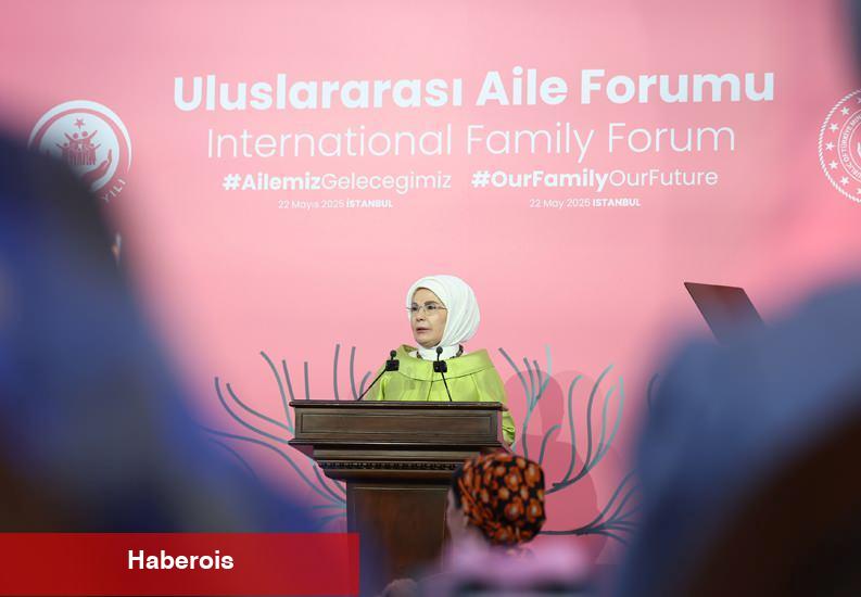 Emine Erdoğan 'Uluslararası Aile Forumu'nun gala yemeğine katıldı