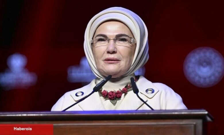 Emine Erdoğan, vatandaşları "Uluslararası İslam Sanatları Fuarı"na davet etti - Haberois Emine Erdoğan, vatandaşları "Uluslararası İslam Sanatları Fuarı"na davet etti