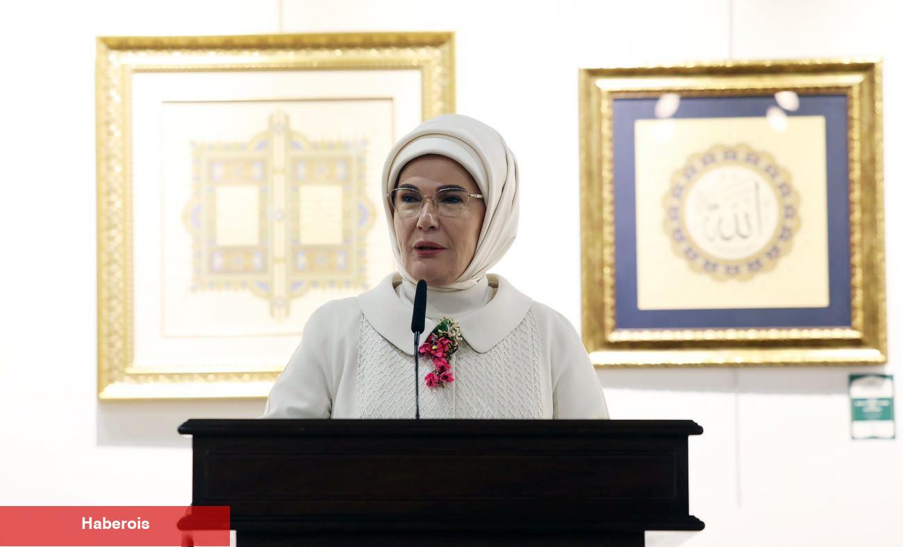 Emine Erdoğan'dan İstanbul'un fethinin 572. yıl dönümüne ait kutlama iletisi