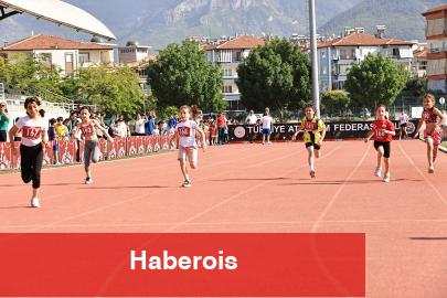 “En Süratli Benim” atletizm müsabakasına ağır ilgi