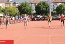“En Süratli Benim” atletizm müsabakasına ağır ilgi