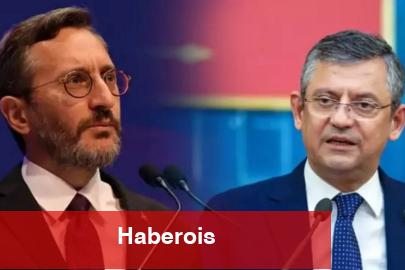 Fahrettin Altun'dan Özgür Özel'e sert yanıt!