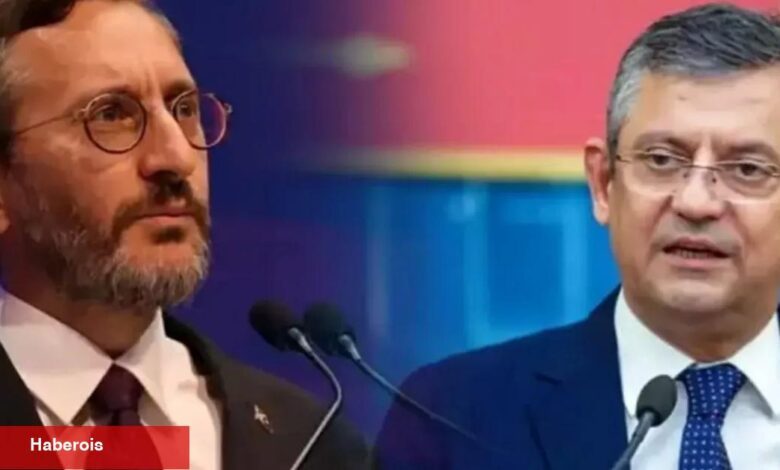 Fahrettin Altun'dan Özgür Özel'e sert yanıt! - Haberois Fahrettin Altun'dan Özgür Özel'e sert yanıt!