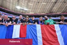 Finale saatler kala PSG'li taraftarlar meydanlarda!