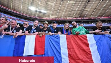 Finale saatler kala PSG'li taraftarlar meydanlarda!