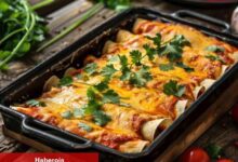 Fırında Tavuklu Enchilada