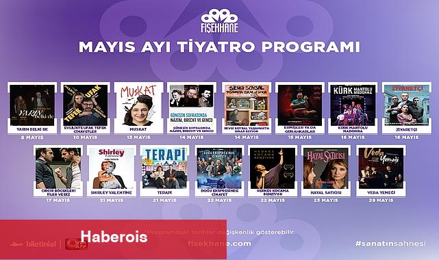 Fişekhane'de sahne ışıkları Mayıs'ta parlıyor! - Haberois Fişekhane'de sahne ışıkları Mayıs'ta parlıyor!