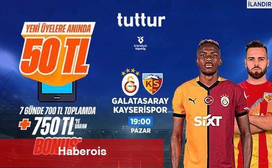 Galatasaray - Kayserispor: Mümkün 11'ler