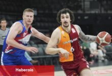 Galatasaray, Play - In 1. cinste dört sayı farkla galip!