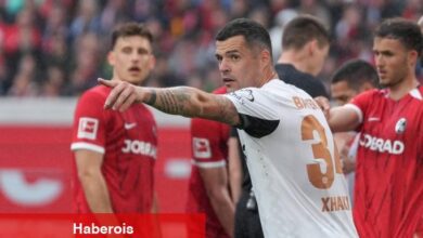 Galatasaray'dan Xhaka'ya mesaj!