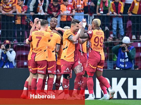 Galatasaray'ın şampiyonluk yürüyüşü sürüyor!