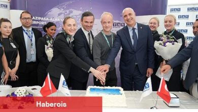 Gazipaşa-Alanya Havalimanı, Copenhagen Air Taxi'nin birinci uçuşunu karşıladı