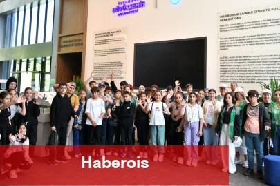 Geleceğin etraf elçileri atıkların dönüşüm süreçlerini yerinde inceledi