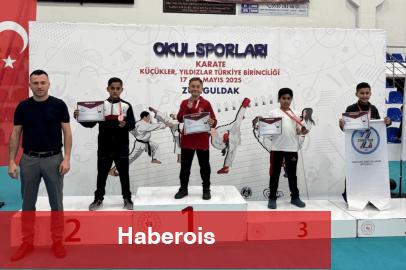 Genç karateci Türkiye’nin gururu oldu