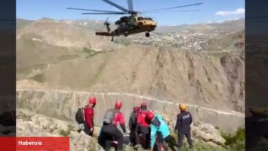 Hakkari’de yaralı vatandaş kurtarıldı