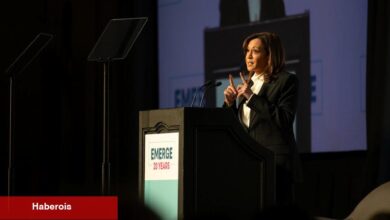 Harris, anayasal bir kriz uyarısı ile siyasi yaşama geri döner