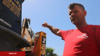 Hataylı kepçe operatöründen takdir alan hareket: Kumrular için binlerce liradan vazgeçti!
