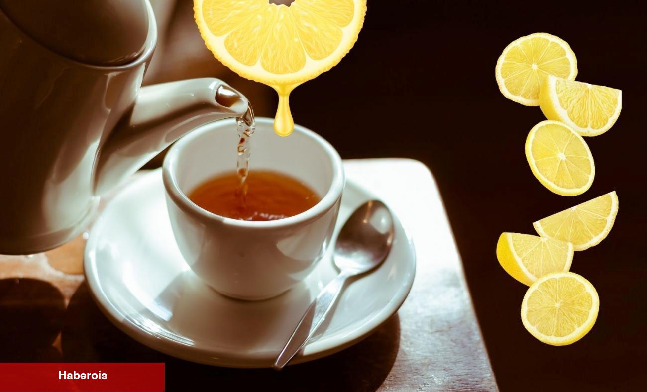 Her gün çayınıza bir dilim limon atın: Sonuca çok şaşıracaksınız!