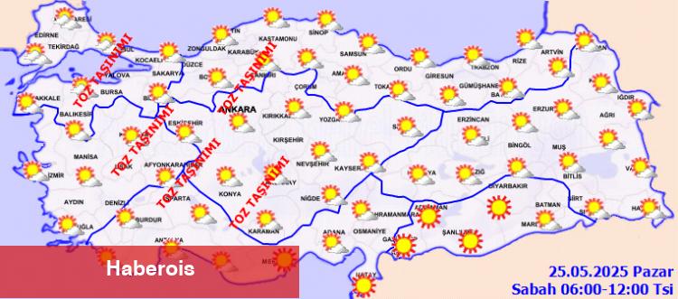 İç Anadolu ve Batıda sağanak yağışlar geri geliyor