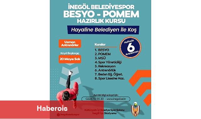 İnegöl Belediyesi'nden Gençlere Dayanak: "Hayaline Belediyen İle Koş"