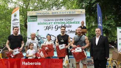 İnegöl'de Pedallar Pak Gelecek İçin Döndü
