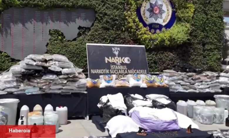 İstanbul'da zehir tacirlerine büyük darbe! - Haberois İstanbul'da zehir tacirlerine büyük darbe!