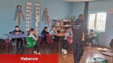 İtfaiye'den Öğrencilere Yangın Güvenliği Eğitimi