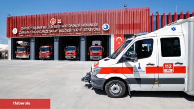 İzmir Çiğli'de itfaiyeye çağdaş istasyon