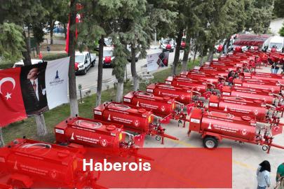 İzmir'de afetlere karşı güçlü adım... Orman köylerine 125 su tankeri