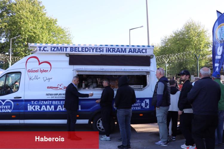 İzmit'te TÜPRAŞ personellerine sıcak dayanak