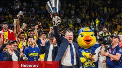Jasikevicius, şampiyonluğu eşine armağan etti