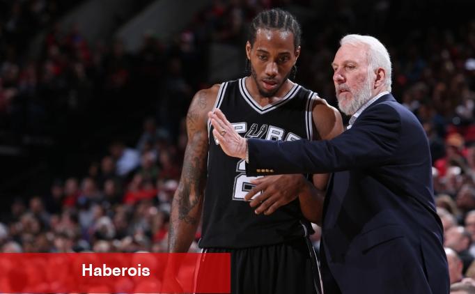 Kawhi'dan Popovich'e hürmet duruşu: "Yapamayacak duruma gelene kadar koçluk yaptı" - Haberois Kawhi'dan Popovich'e hürmet duruşu: "Yapamayacak duruma gelene kadar koçluk yaptı"