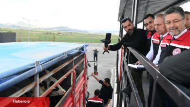 Kayseri beşinci denetim noktası oldu... Veteriner Yol Denetim ve Kontrol İstasyonu faaliyette